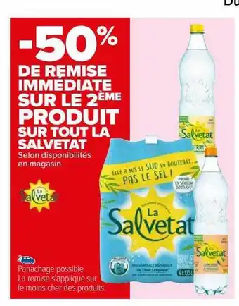 Carrefour Produit la salvetat offre