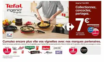 Carrefour Ustensile de cuisson tefal ingenio original offre