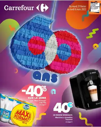 Carrefour Lait offre