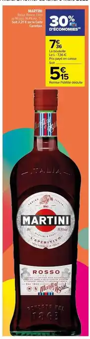 Carrefour Martini offre