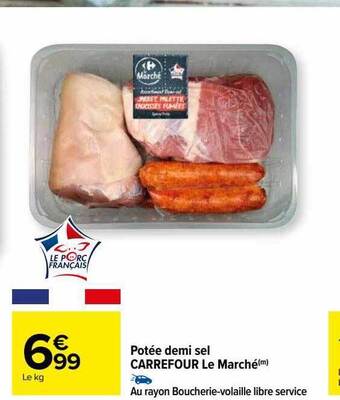 Carrefour Potée demi sel carrefour le marché offre