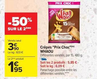 Carrefour Crêpes offre