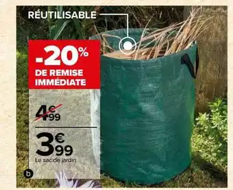 Carrefour Le sac de jardin offre