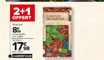 Carrefour Écorces de pin maritime carrefour offre