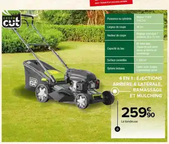 Carrefour La tondeuse offre