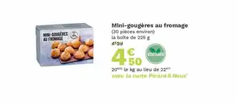 Picard Mini-gougères au fromage offre