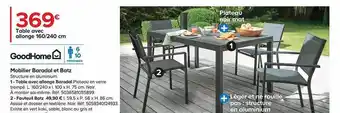 Castorama Mobilier baradal et batz goodhome offre