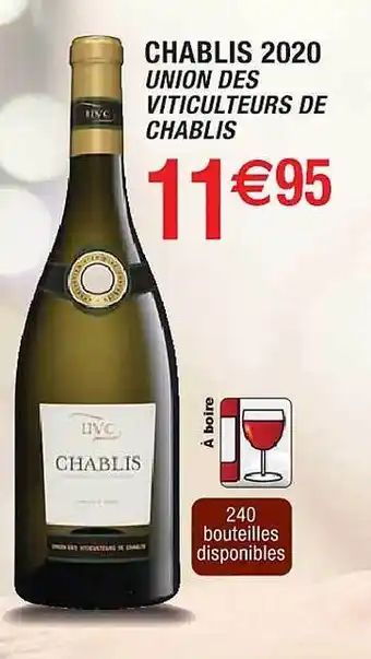 Cora x Carrefour Chablis 2020 union des viticulteurs de chablis offre