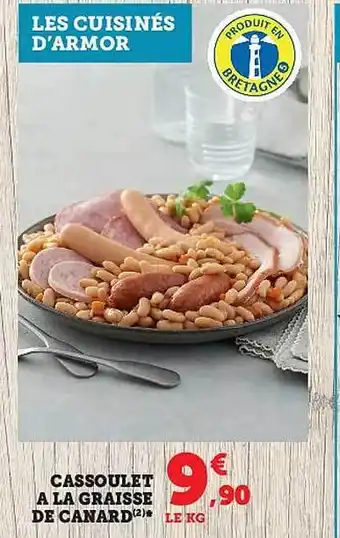 Hyper U Cassoulet à la graisse de canard offre