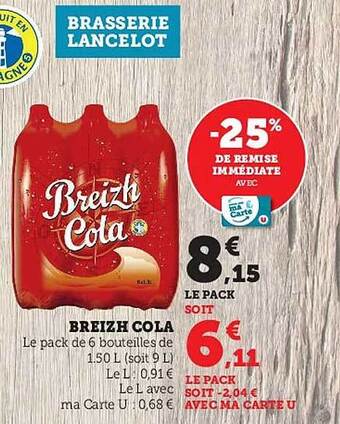 Hyper U Breizh cola offre