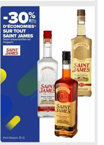 Carrefour Market Saint james offre