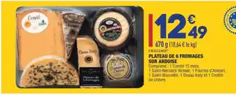 ALDI Plateau de 6 Fromages Sur Ardoise offre