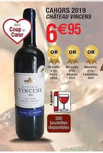 Cora x Carrefour Cahors 2019 château vincens offre
