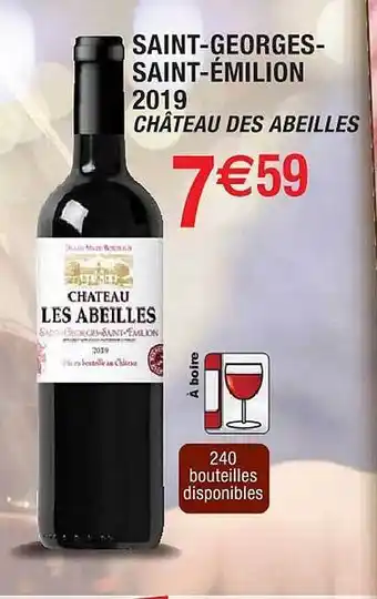 Saint-georges- saint-émilion 2019
