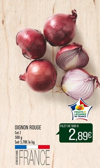 Match Oignon rouge offre