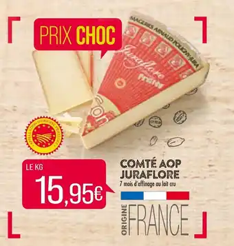 Match Comté aop juraflore offre