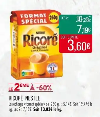 Match Ricoré NESTLE offre
