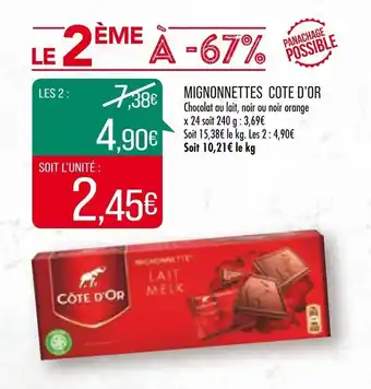 Mignonnettes COTE D'OR