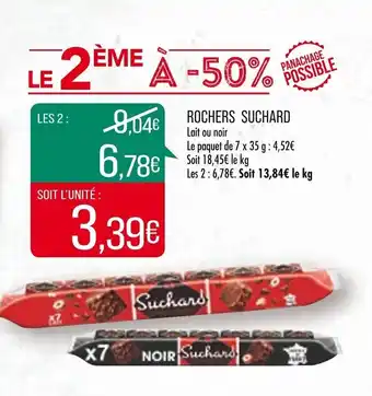 Match Rochers SUCHARD offre