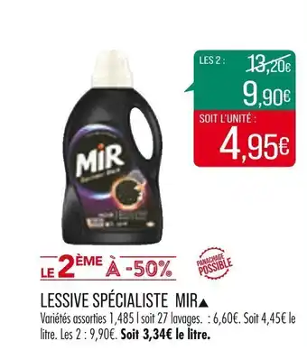 Match Lessive spécialiste MIR offre