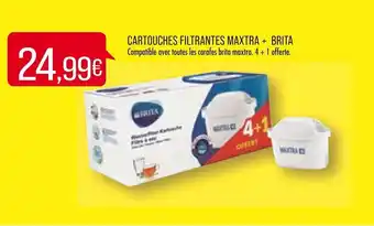 Match Cartouches filtrantes maxtra + brita offre