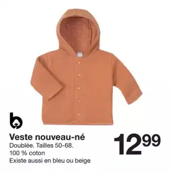 Zeeman Veste nouveau-né offre