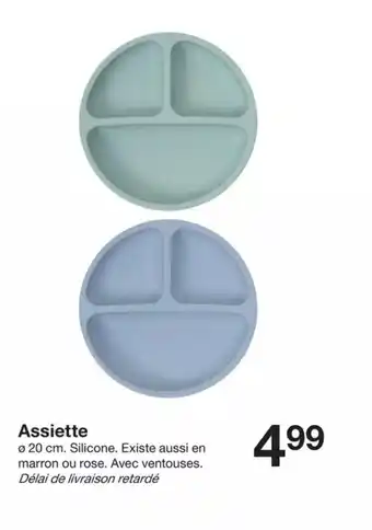 Zeeman Assiette offre