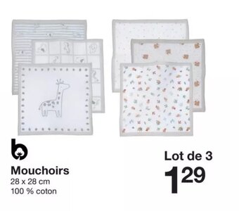 Zeeman Mouchoirs offre