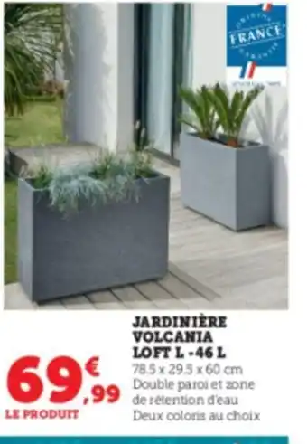 JardiniĂšre Volcania Loft 3-46L