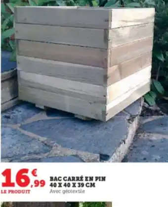 Bac Carre En Pin