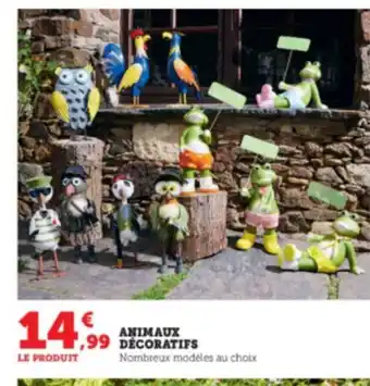 Super U Animaux Decoratifs offre