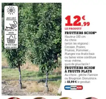 Super U Fruitiers Scion offre