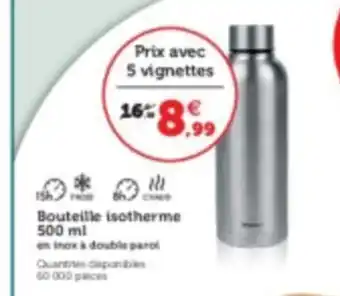 Super U Bouteille Isotherme 500ml offre