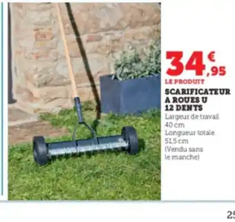 Scarificateur A Roues U 12 Dents