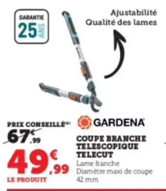 Coupe Branche Telescopique Telecut