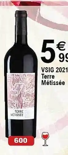 Cora x Carrefour Vsig 2021 terre métissée offre