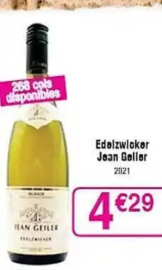 Cora x Carrefour Edelzwicker jean geiler offre