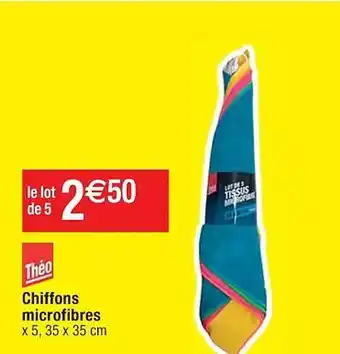 Chiffons microfibres théo