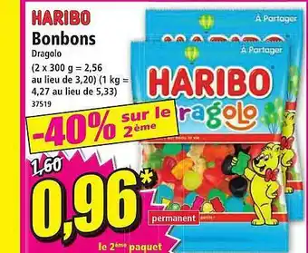 Norma Bonbons haribo offre