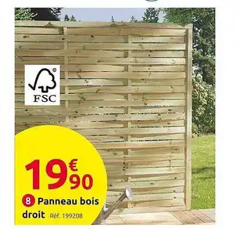 Panneau bois
