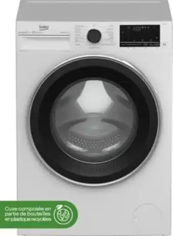 Boulanger Lave linge hublot beko b3wft5104110w steamcure offre