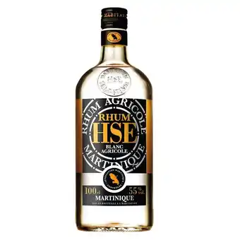 Rhum blanc agricole hse