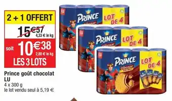 Cora x Carrefour Biscuits prince lu offre