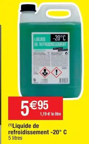 Cora x Carrefour Liquide de refroidissement offre