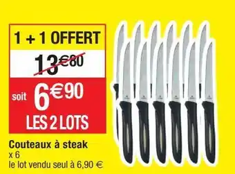 Cora x Carrefour Couteau de cuisine offre