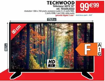 Téléviseur techwood