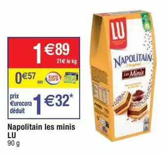 Cora x Carrefour Biscuits lu offre