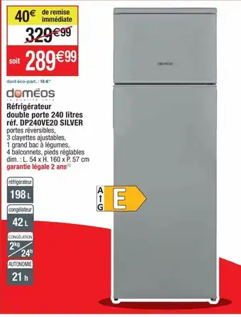 Réfrigérateur doméos