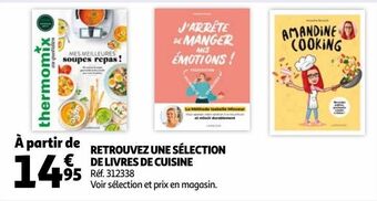 Auchan Retrouvez une sélection de livres de cuisine offre