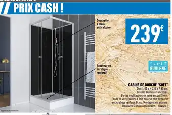Brico Cash Cabine de Douche Soft offre